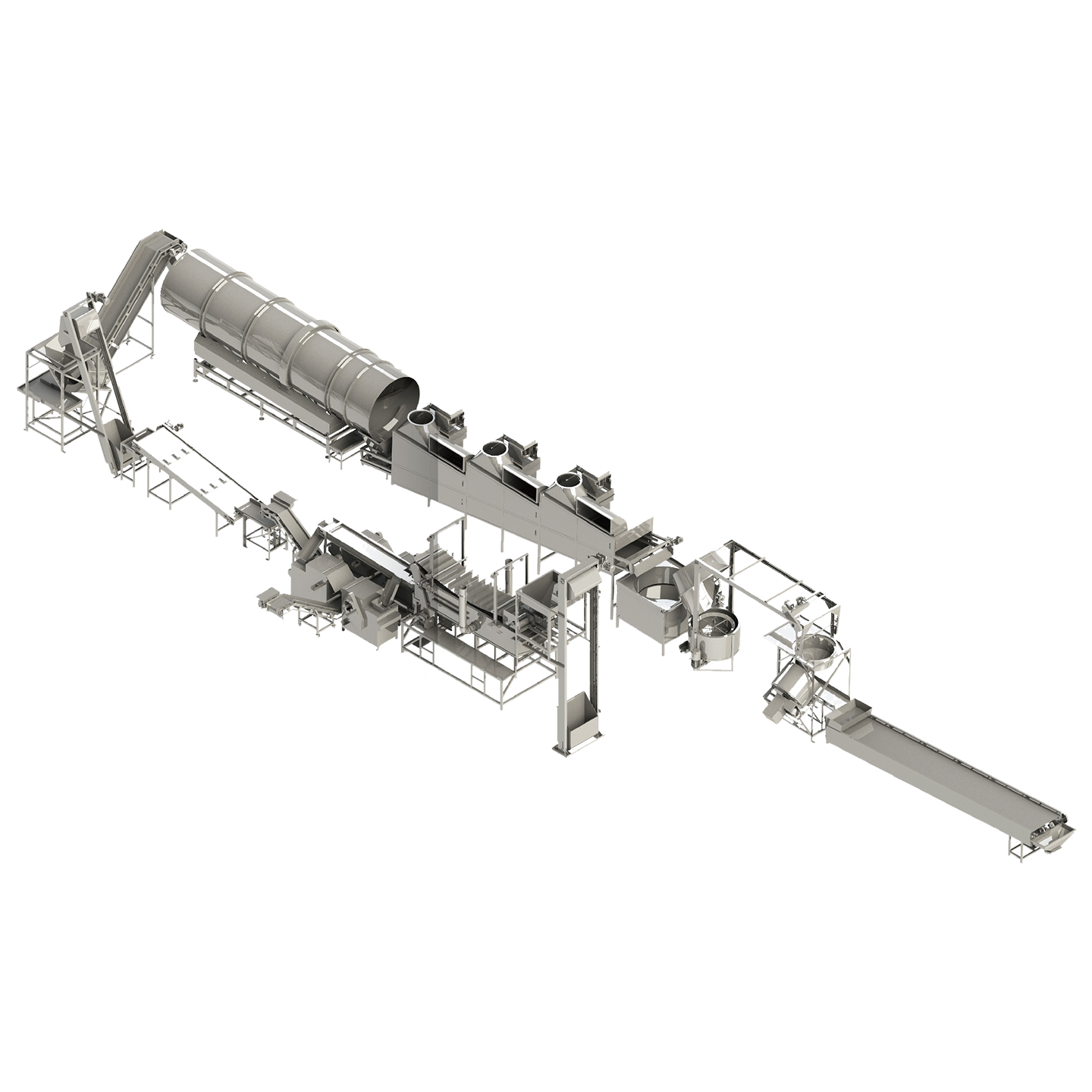 油炸花生米生產(chǎn)線